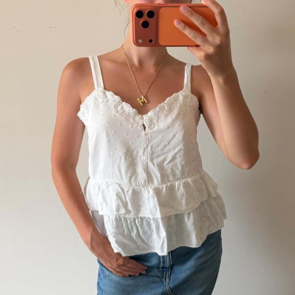 Women's White Vest